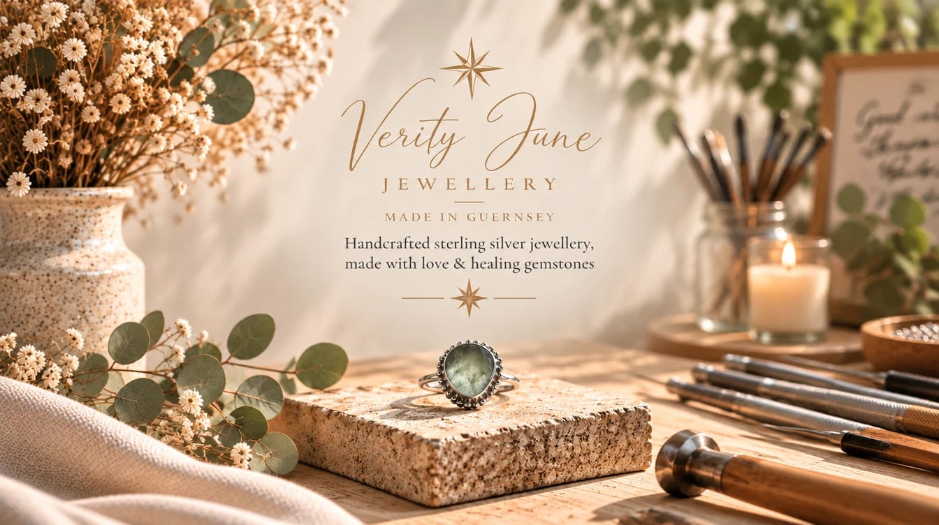 Verity June Jewellery — Handcrafted sterling silver jewellery, made with and healing gemstones